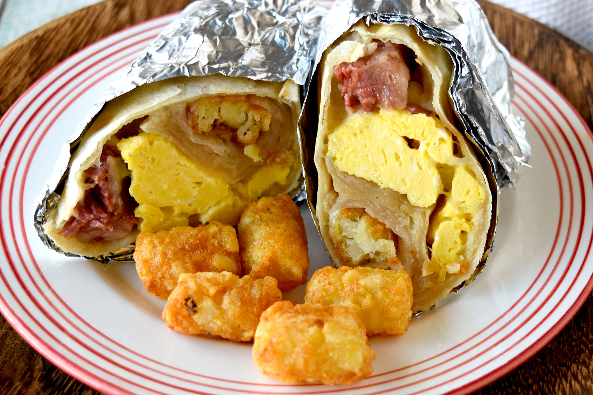 Freezer Breakfast Burritos 16W