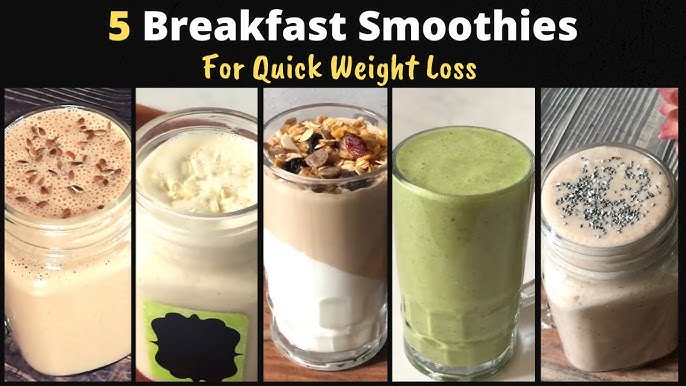 Best Smoothie Breakfast Recèpes for Wight Control