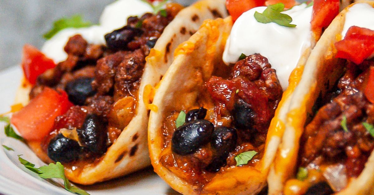 turkey black bean baked tacos 3 (1)