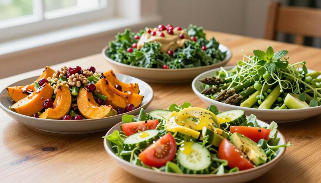 Seasonal Vegan Salad Variations Seasonal Vegan Salad Variations