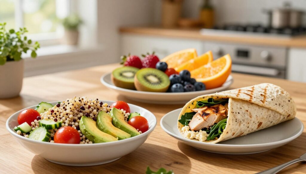 Current image: balanced lunch recipes