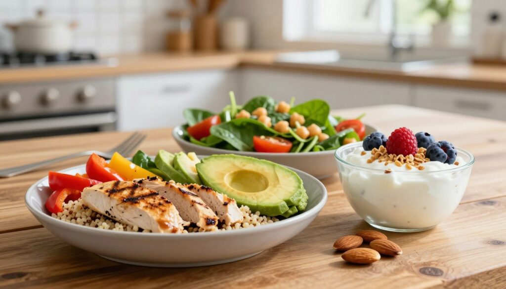 Current image: high-protein lunches