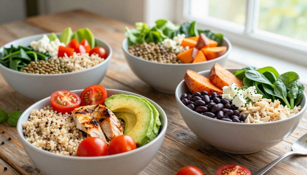 Current image: protein-packed dinner bowls