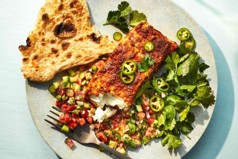 spice roasted halibut with herbs and tahini salad ft recipe0721 5742bf2928254b88a3e94e464322be74