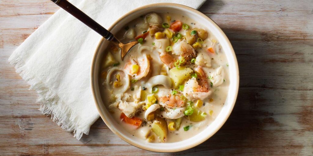 Current image: 81112 seafoodchowder ddmfs 2x1 gw 0470 f4d29eb212644c04949114798ff8e41c