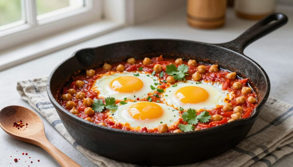 Simple Chickpea Shakshuka