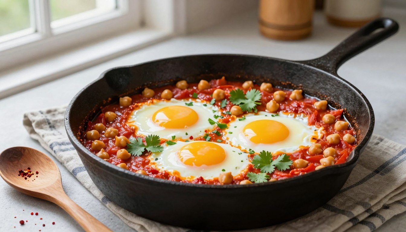 Simple Chickpea Shakshuka