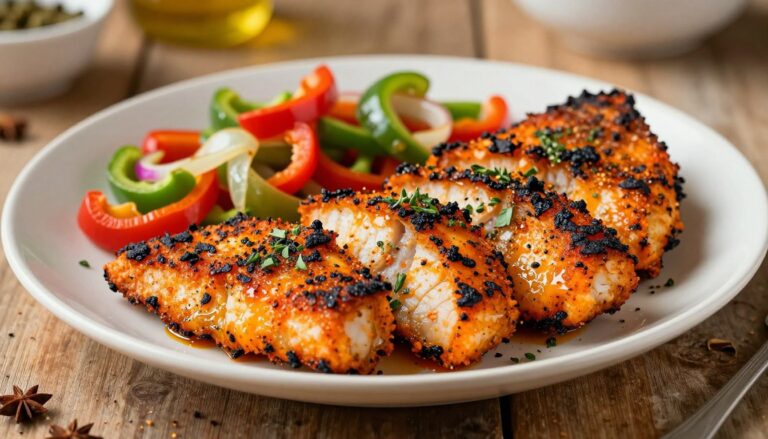 blackened fish fillets