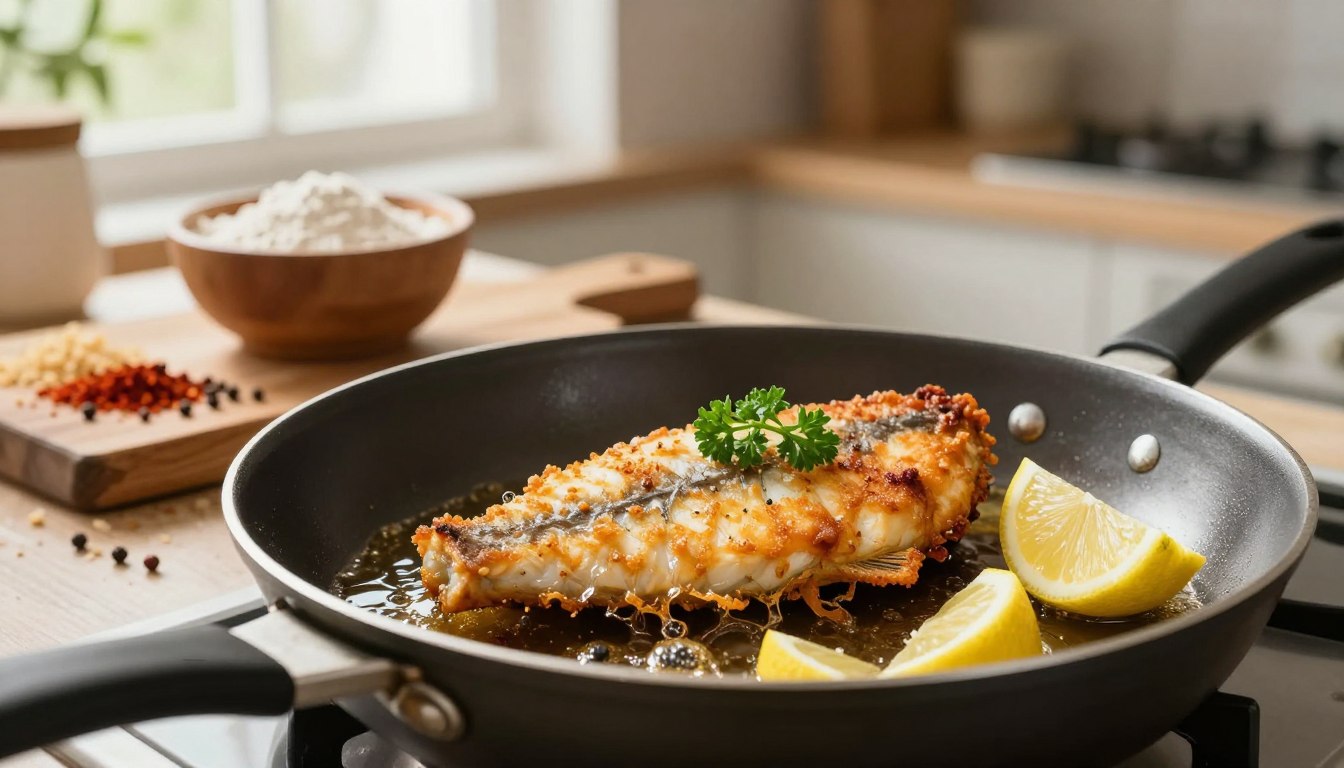 crispy pan fried fish