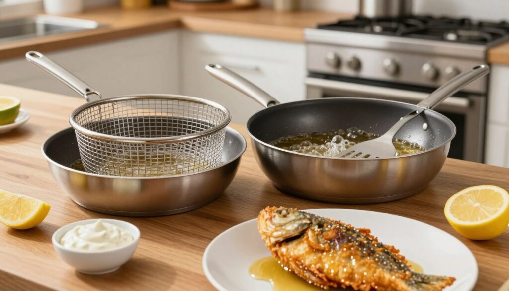 fried fish cooking equipment
