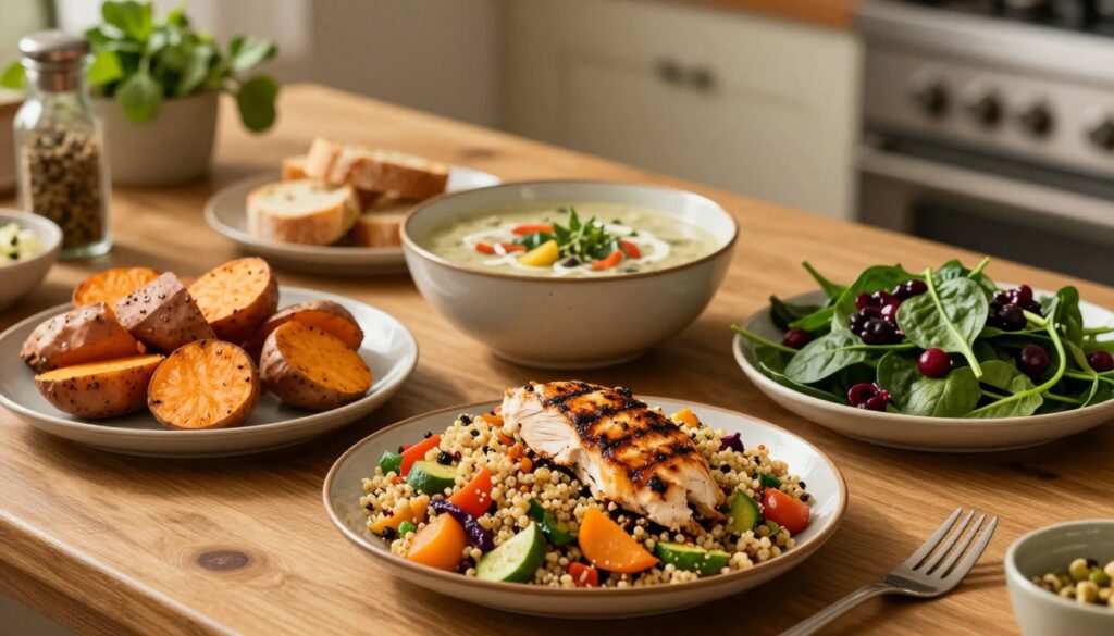 Current image: healthy comfort food dinners