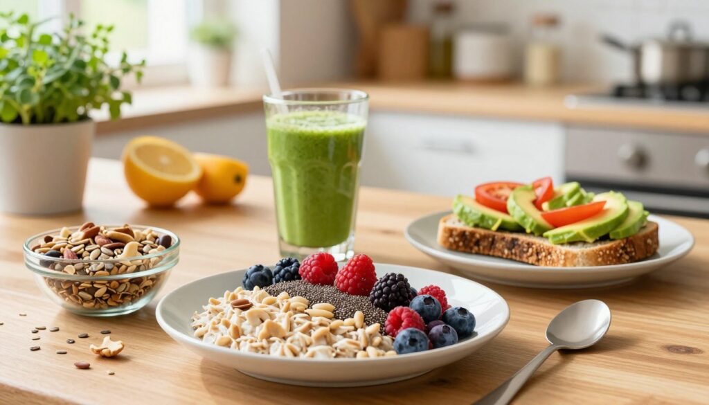 Current image: high fiber breakfast ideas