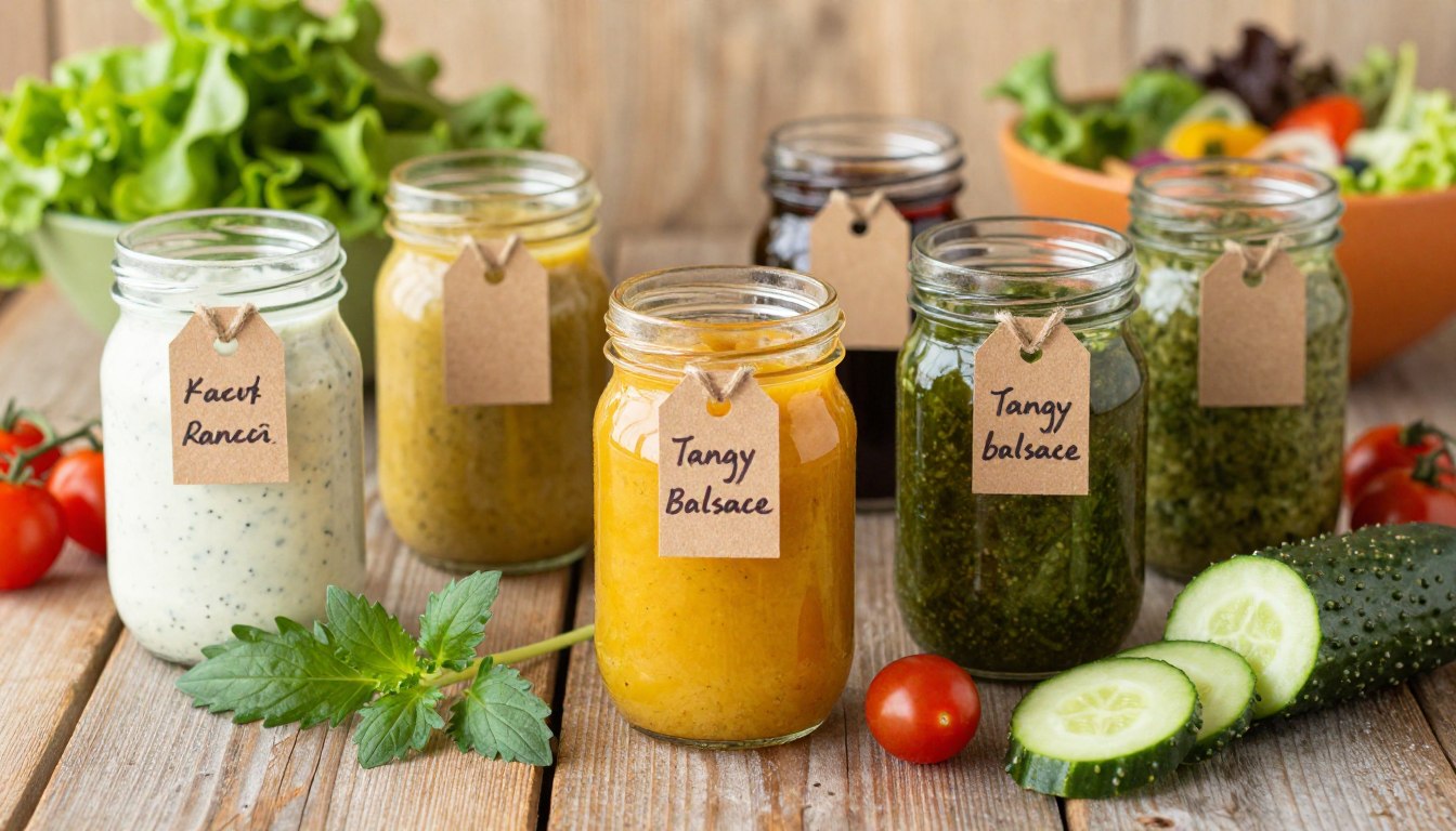 homemade salad dressings