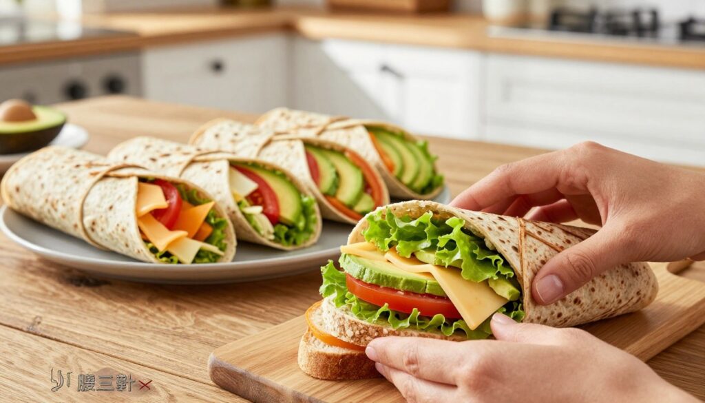 quick no-heat breakfast sandwiches and wraps quick no-heat breakfast sandwiches and wraps