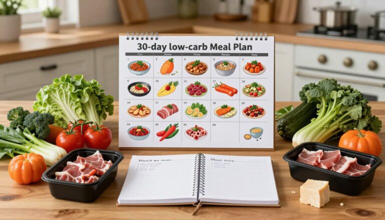 30-day low carb meal plan