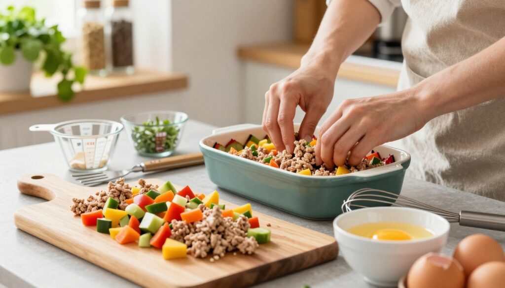 Current image: High-Protein Breakfast Casserole