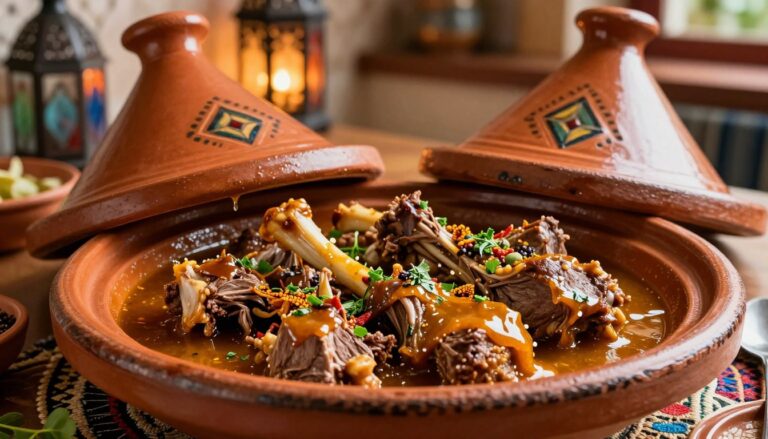 Moroccan Lamb with Shiraz Honey Sauce