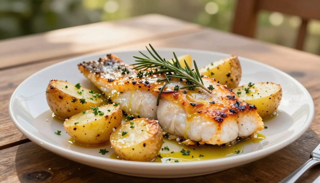 Current image: Provençal baked fish