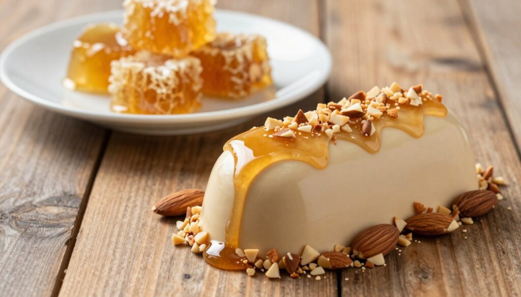 How to Make Almond Fondant with a Crisp Current image: almond fondant with crispy honey