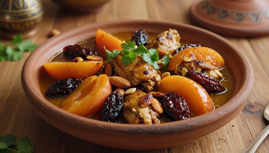 Current image: chicken tagine with apricots