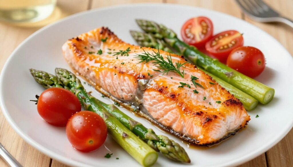 Current image: easy baked salmon recipe