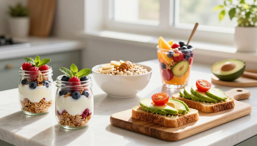 Current image: easy breakfast ideas for people who hate cooking