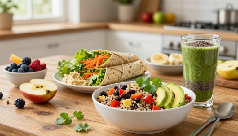 high fiber meal plan