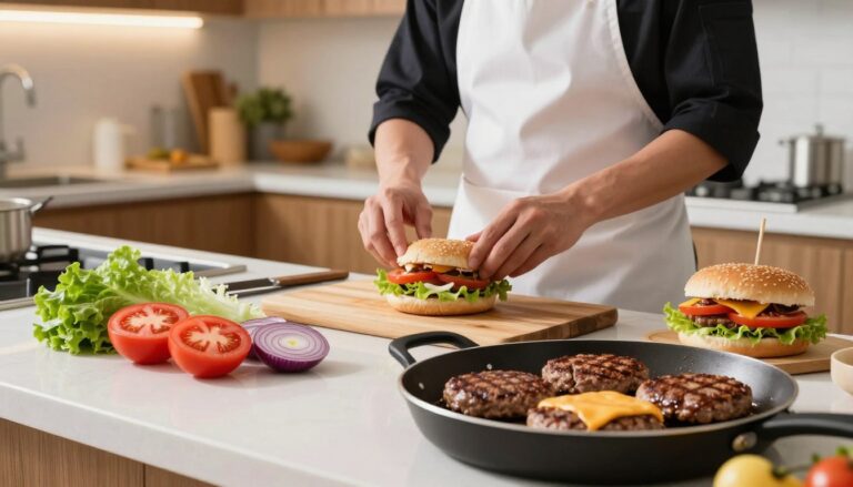 how to make hamburgers