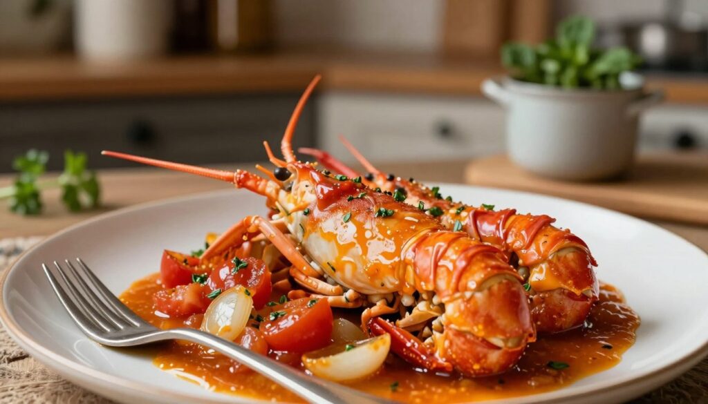 Current image: langoustines à l