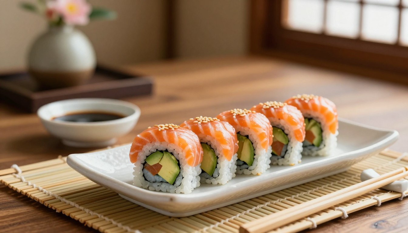 miso salmon maki recipe