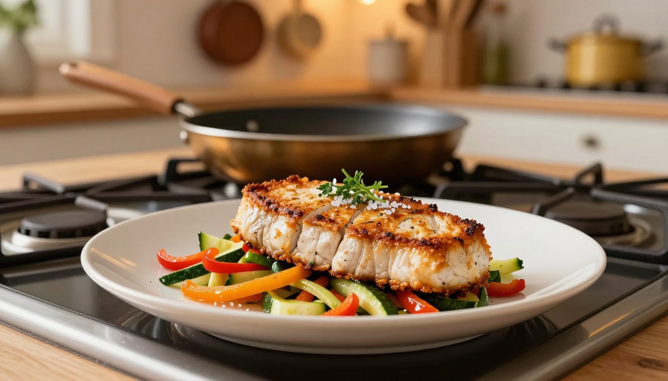 pan fried julienne fillet