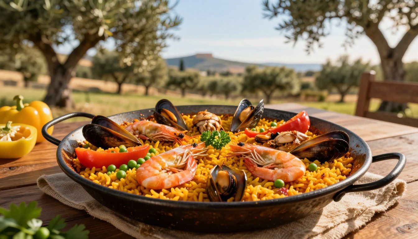 simple paella recipe