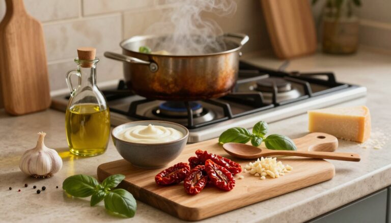 sun-dried tomato cream sauce recipe