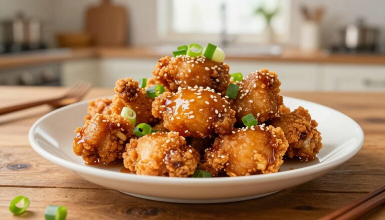 sweet and spicy crispy chicken
