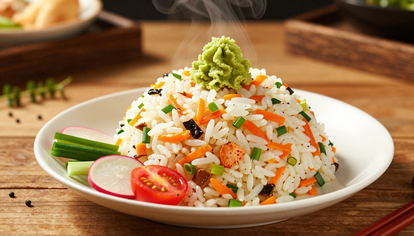 Japanese style rice recipe
