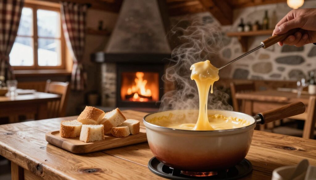 Current image: Savoyard fondue recipe