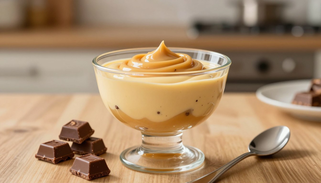 Toblerone dulce de leche mousse
