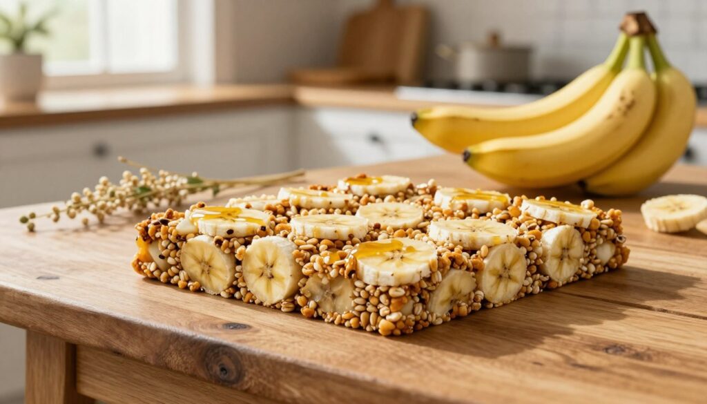 banana quinoa energy bar