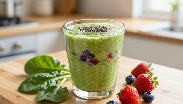 berry avocado spinach smoothie