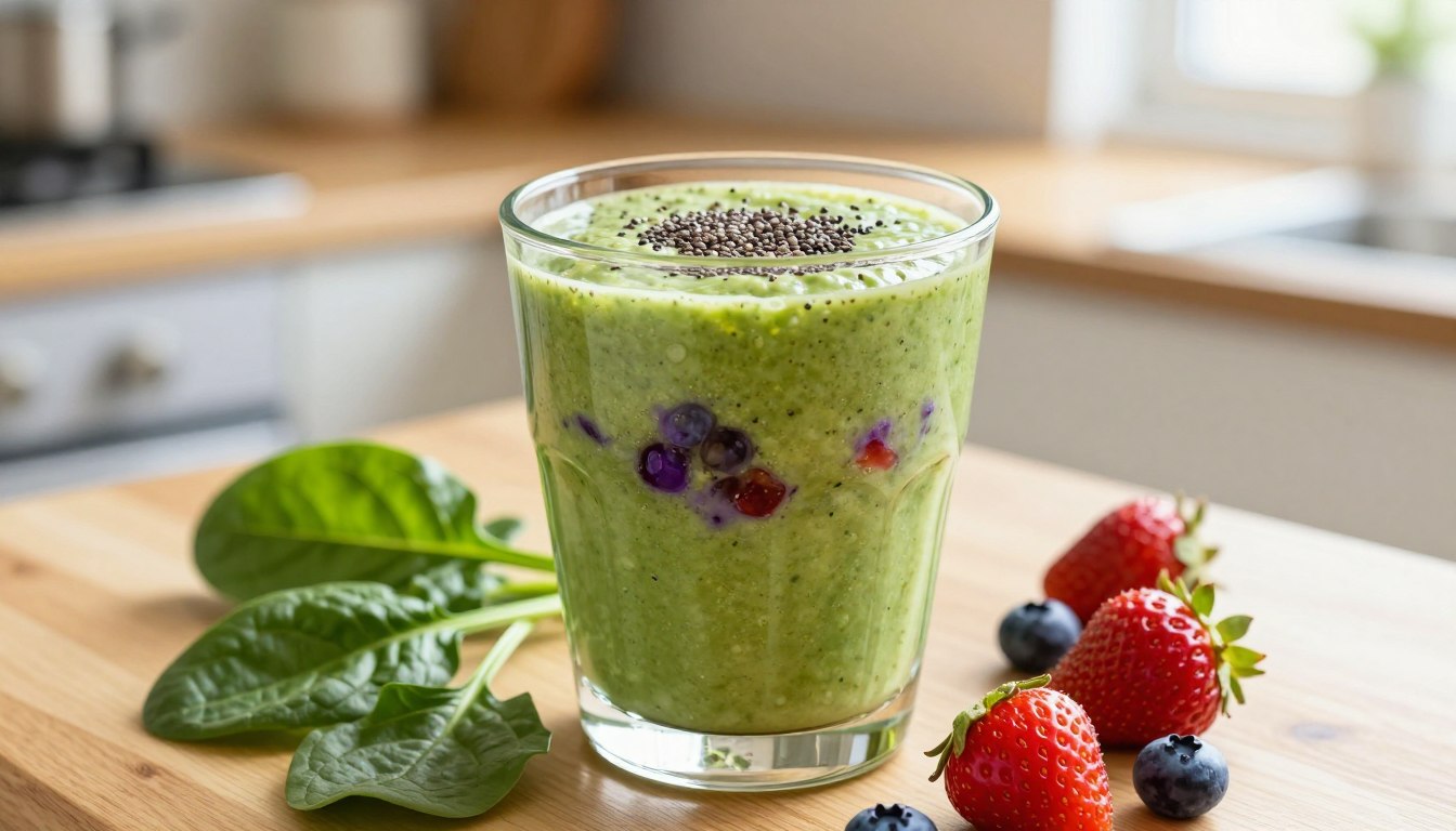 berry avocado spinach smoothie