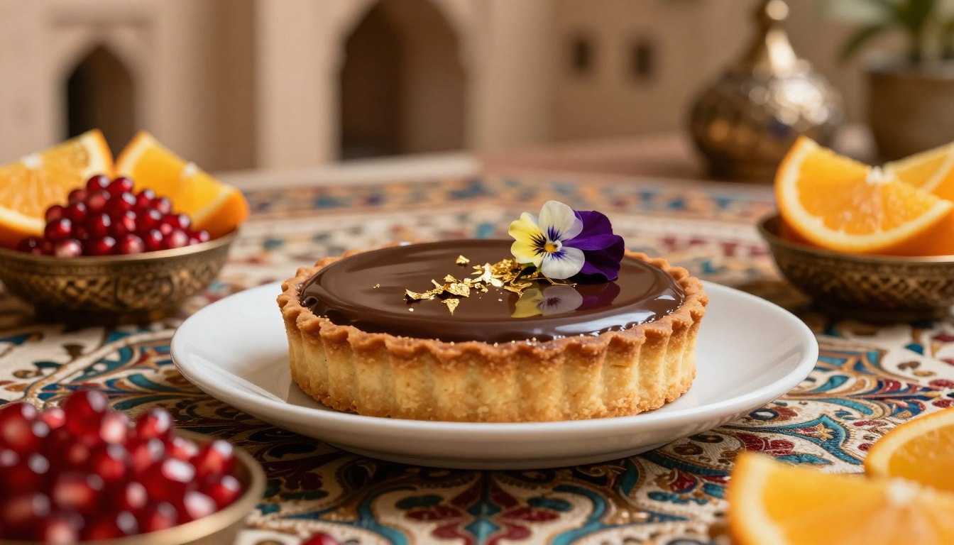 dubai chocolate tart