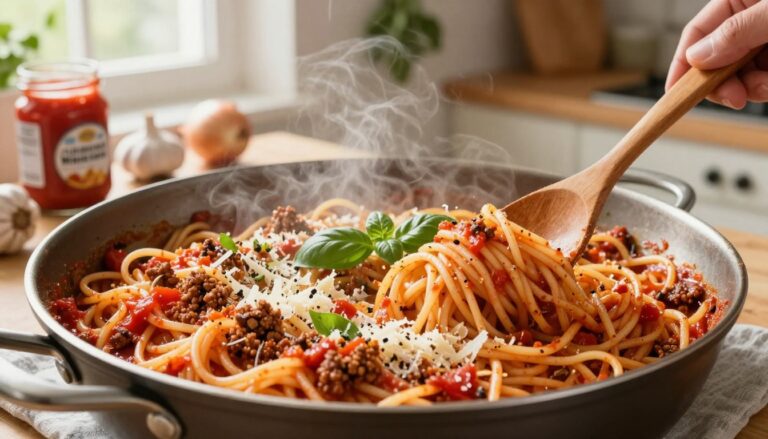 easy dirty spaghetti recipe