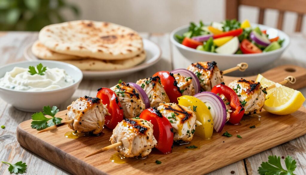 Current image: greek souvlaki chicken recipe