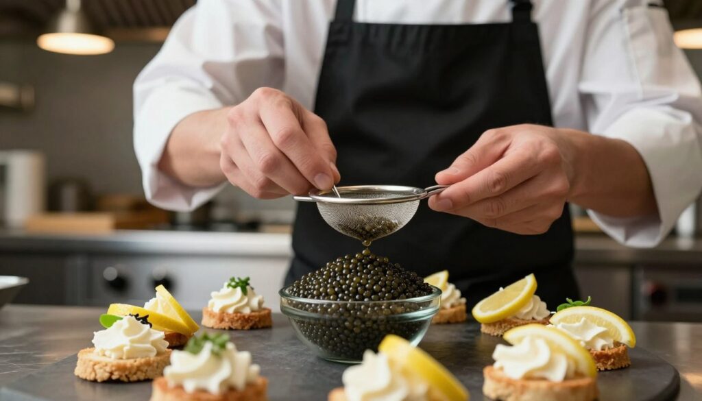Current image: how to make caviar