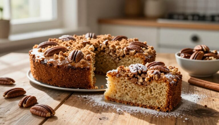pecan streusel coffee cake
