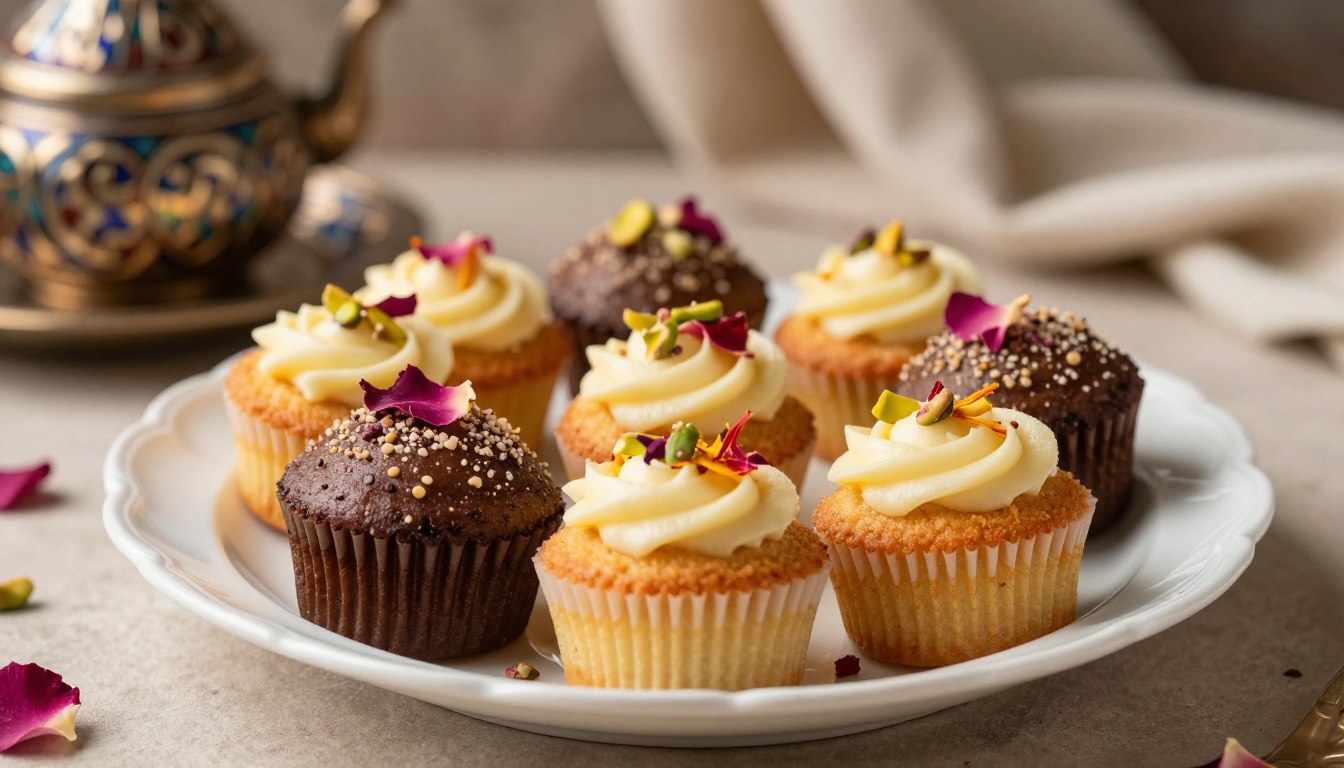 persian love cake cupcakes