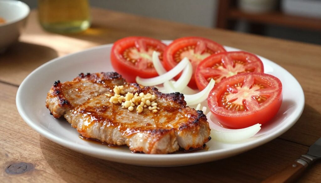 Current image: pork chops recipe