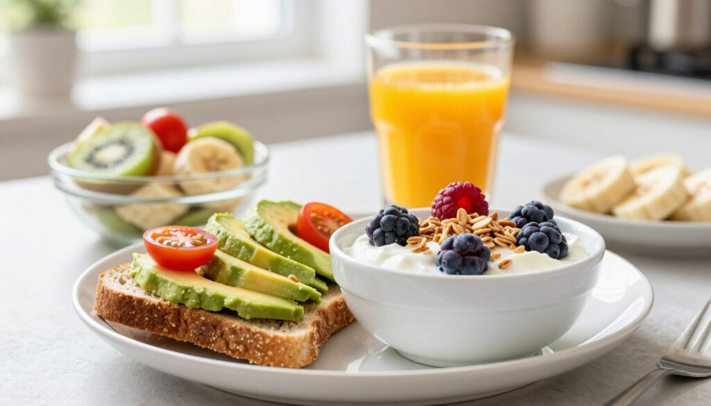 Current image: quick breakfast under 400 calories