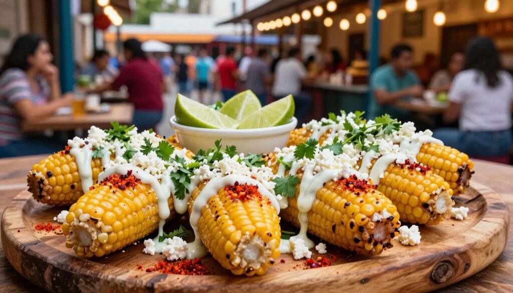 Current image: street corn bites recipe