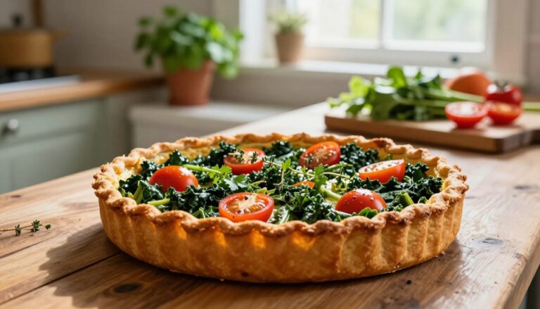 sweet potato crust quiche